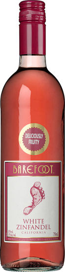 Picture of BAREFOOT ZINF ROSE 12X75CL